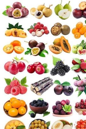 水果盛宴 千姿百態，免摳圖素材全覽